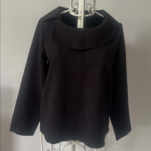 Lani Tops - Editions by Lanidor Black Knit Top